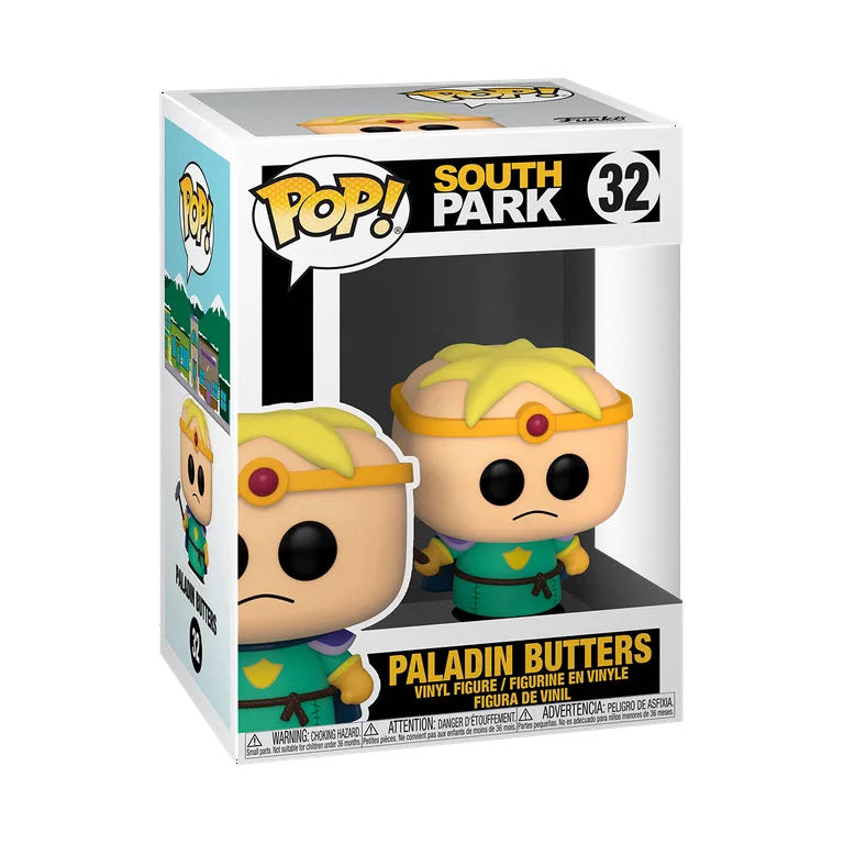 South Park: Paladin Butters - South Park vinyl figure collectible [Barcode 889698561730] - Main Image 2