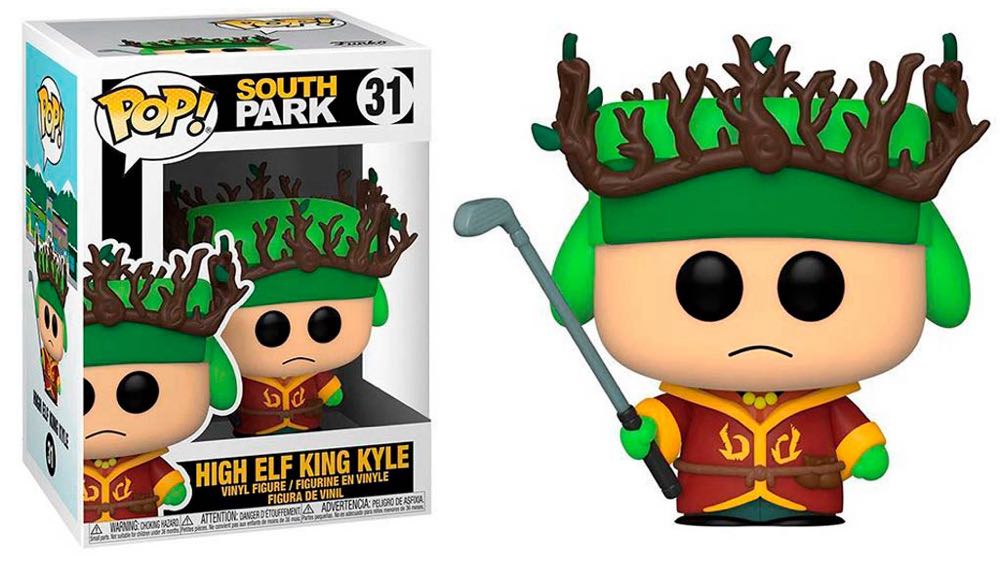 High Elf King Kyle - South Park vinyl figure collectible [Barcode 889698561723] - Main Image 2