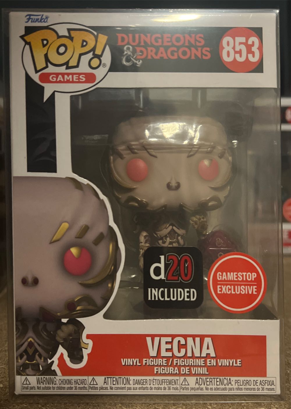 Vecna - Dungeons & Dragons vinyl figure collectible [Barcode 889698564670] - Main Image 2