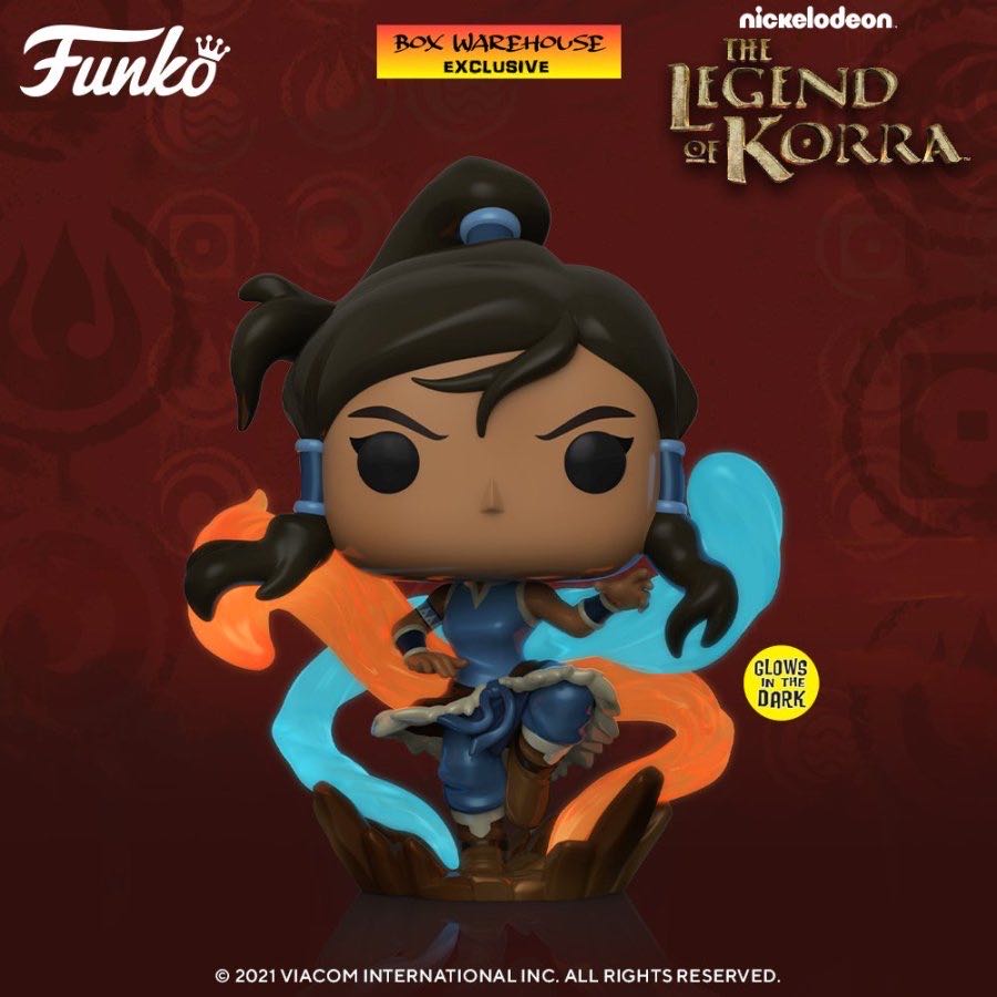 Korra (Glows In The Dark) - Avatar: The Last Airbender vinyl figure collectible [Barcode 889698602877] - Main Image 2