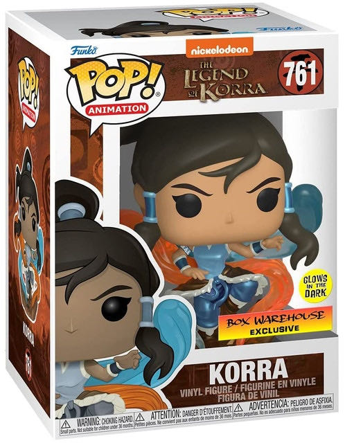 Korra (Glows In The Dark) - Avatar: The Last Airbender vinyl figure collectible [Barcode 889698602877] - Main Image 3