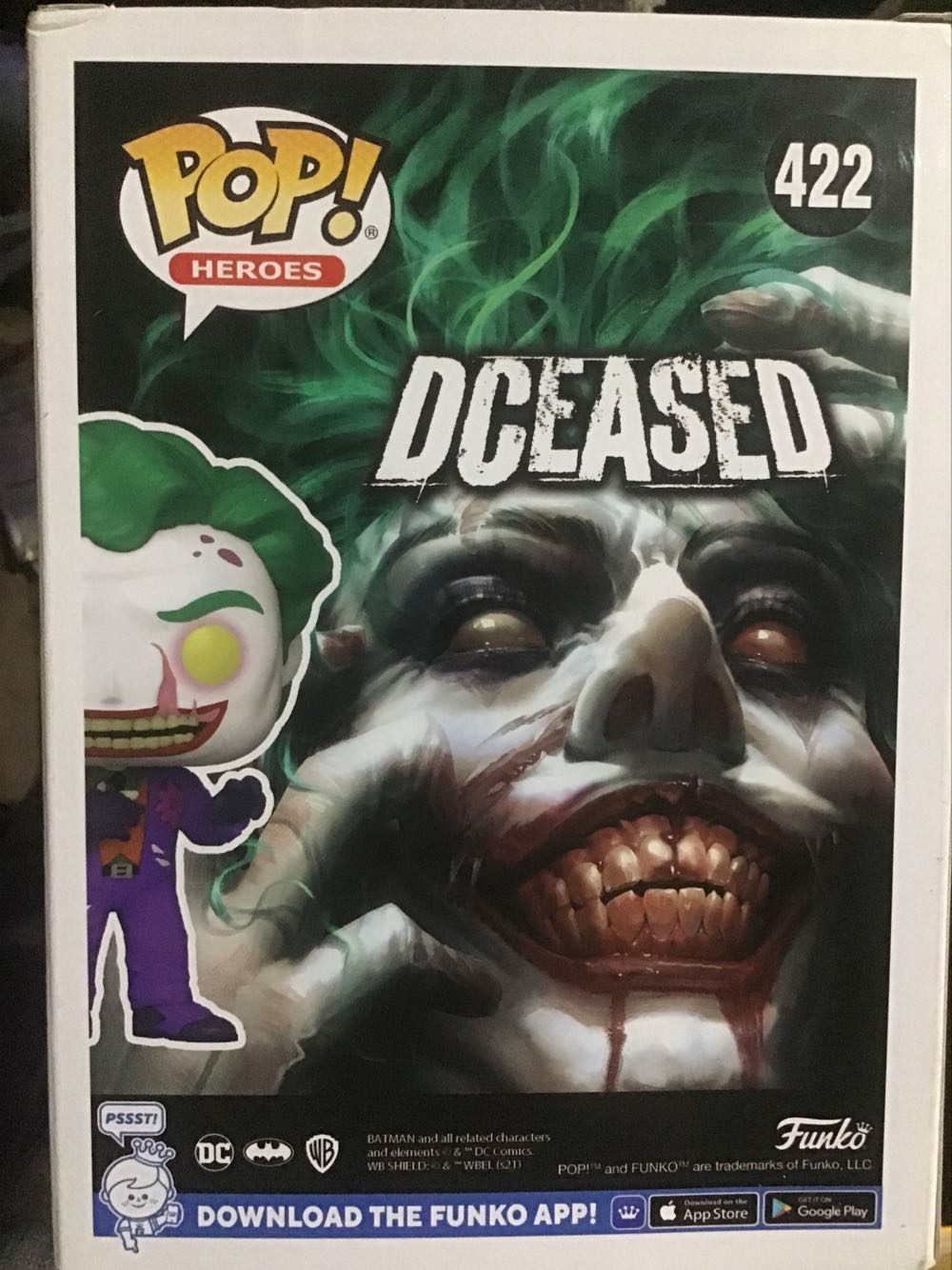 The Joker - Batman vinyl figure collectible [Barcode 889698584081] - Main Image 2