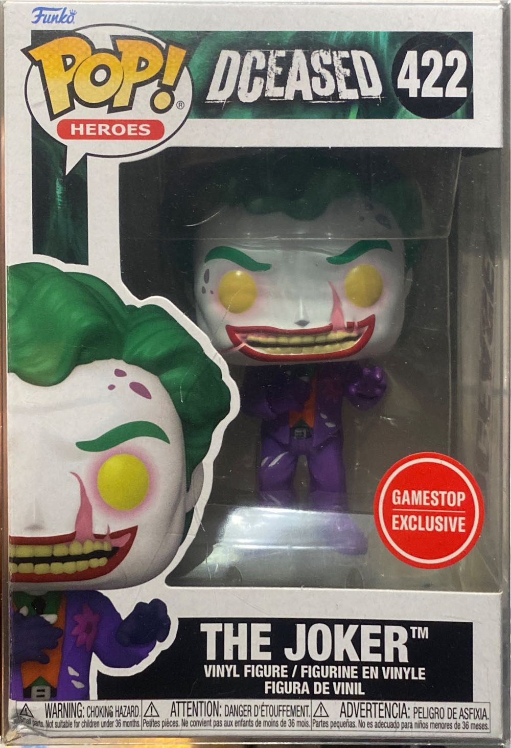 The Joker - Batman vinyl figure collectible [Barcode 889698584081] - Main Image 3
