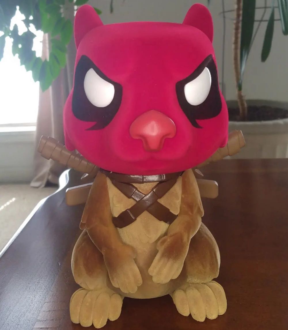 Squirrelpool (Flocked) Jumbo Pop! 967 - Deadpool vinyl figure collectible [Barcode 889698588560] - Main Image 2