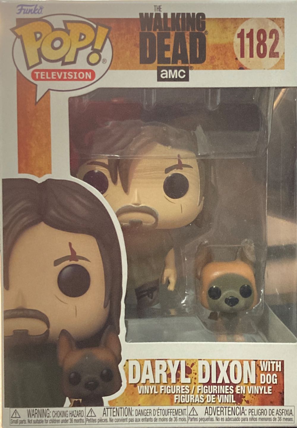 Daryl Dixon (with Dog) - The Walking Dead vinyl figure collectible [Barcode 889698576383] - Main Image 2