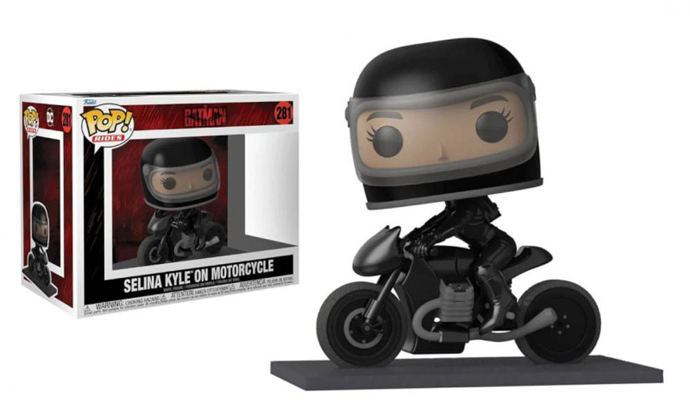 Selina Kyle On Motorcycle - Batman vinyl figure collectible [Barcode 889698592871] - Main Image 2