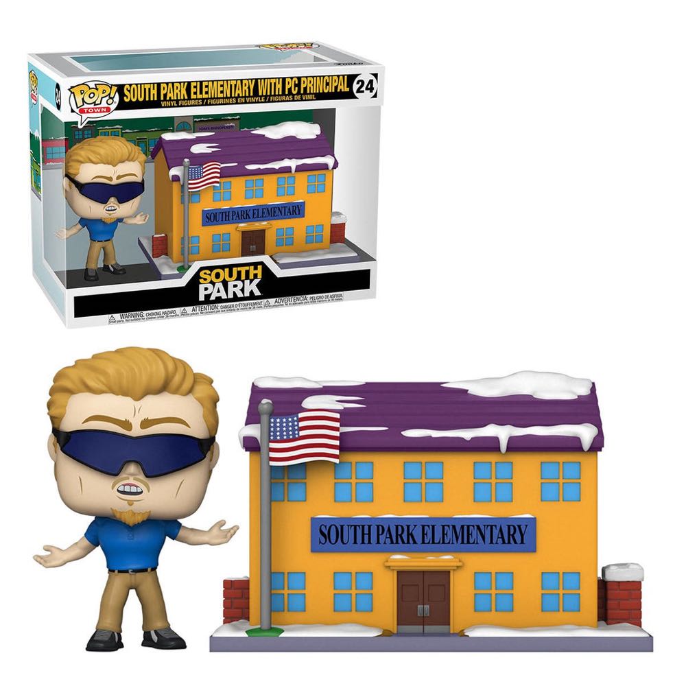 South Park Elementary With PC Principal - South Park vinyl figure collectible [Barcode 889698516327] - Main Image 2