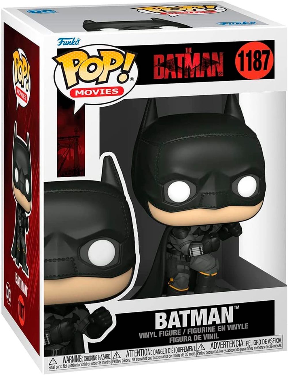 The Batman #1187 - Batman vinyl figure collectible [Barcode 889698592765] - Main Image 3