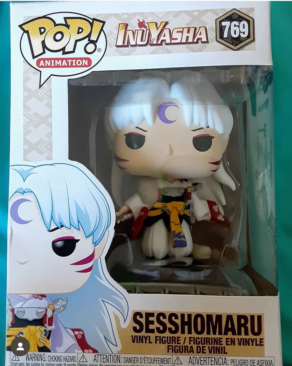 Inuyasha: Sesshomaru  vinyl figure collectible [Barcode 889698469197] - Main Image 4