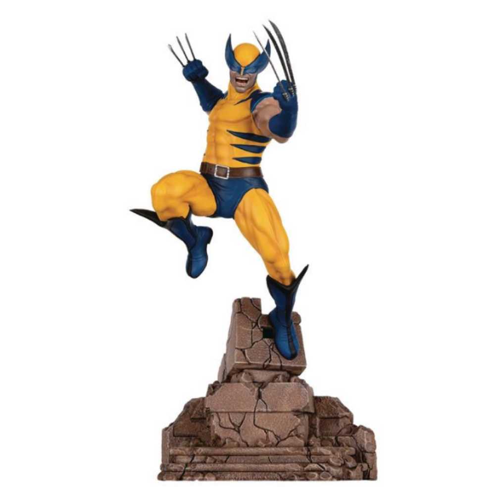 Marvel Gamerverse Wolverine Future Fight 1:10 Diorama 7” Statue Pcs - Gamerverse vinyl figure collectible [Barcode 701575418084] - Main Image 4