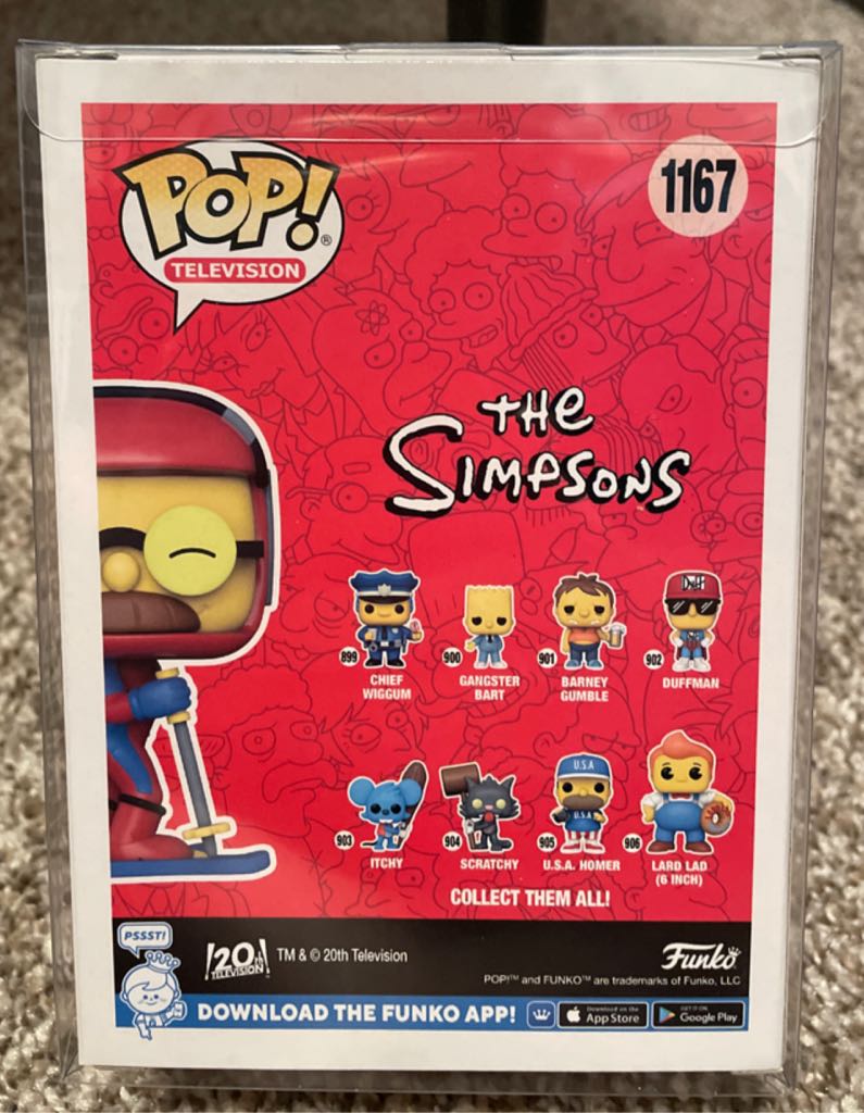 Stupid Sexy Flanders - The Simpsons vinyl figure collectible [Barcode 889698582315] - Main Image 2