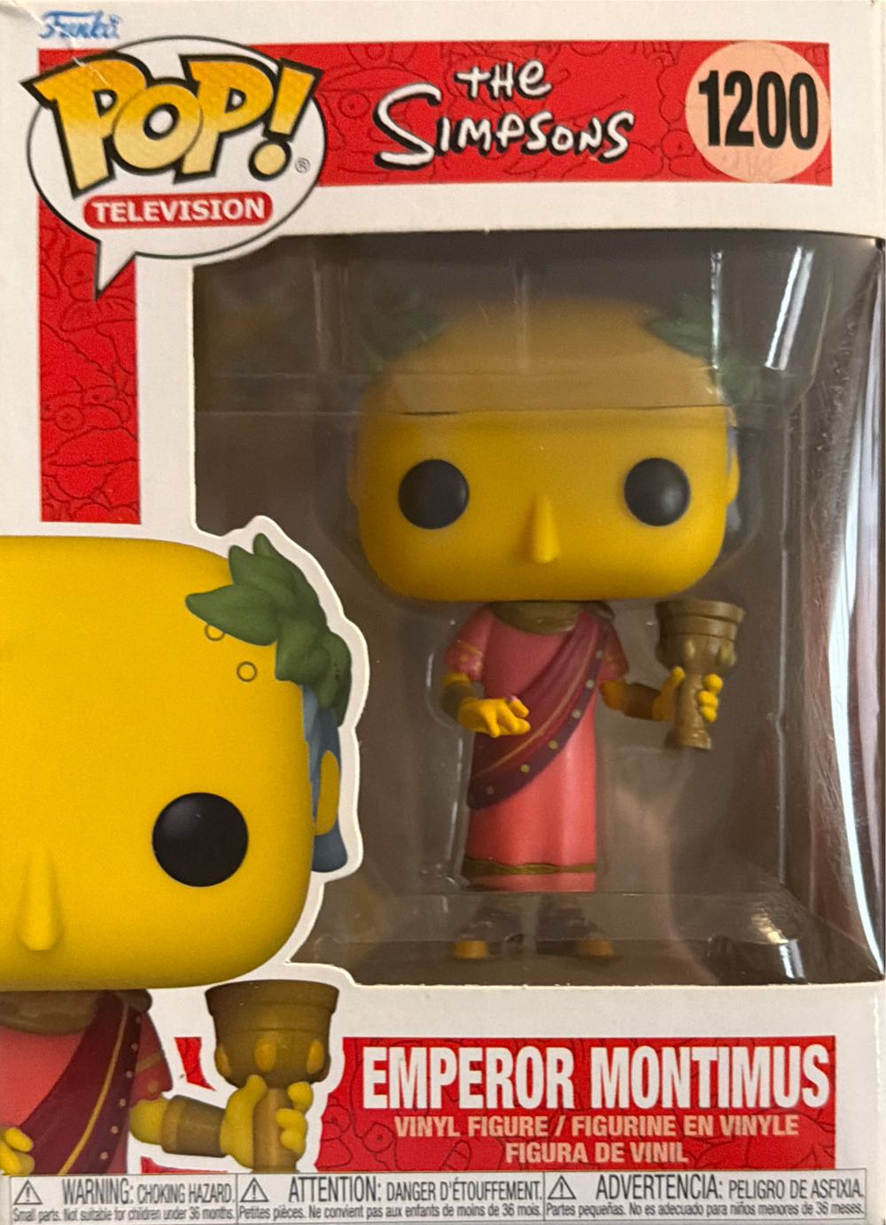 Simpsons -1200- Emperor Montimus - The Simpsons vinyl figure collectible [Barcode 889698592963] - Main Image 4