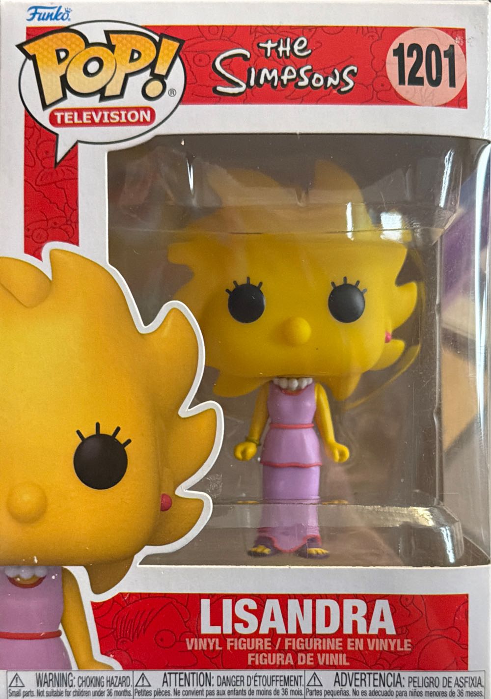 Lisandra - Lisa Simpson - 1201 - The Simpsons - Funko Pop Television - The Simpsons vinyl figure collectible [Barcode 889698592970] - Main Image 4