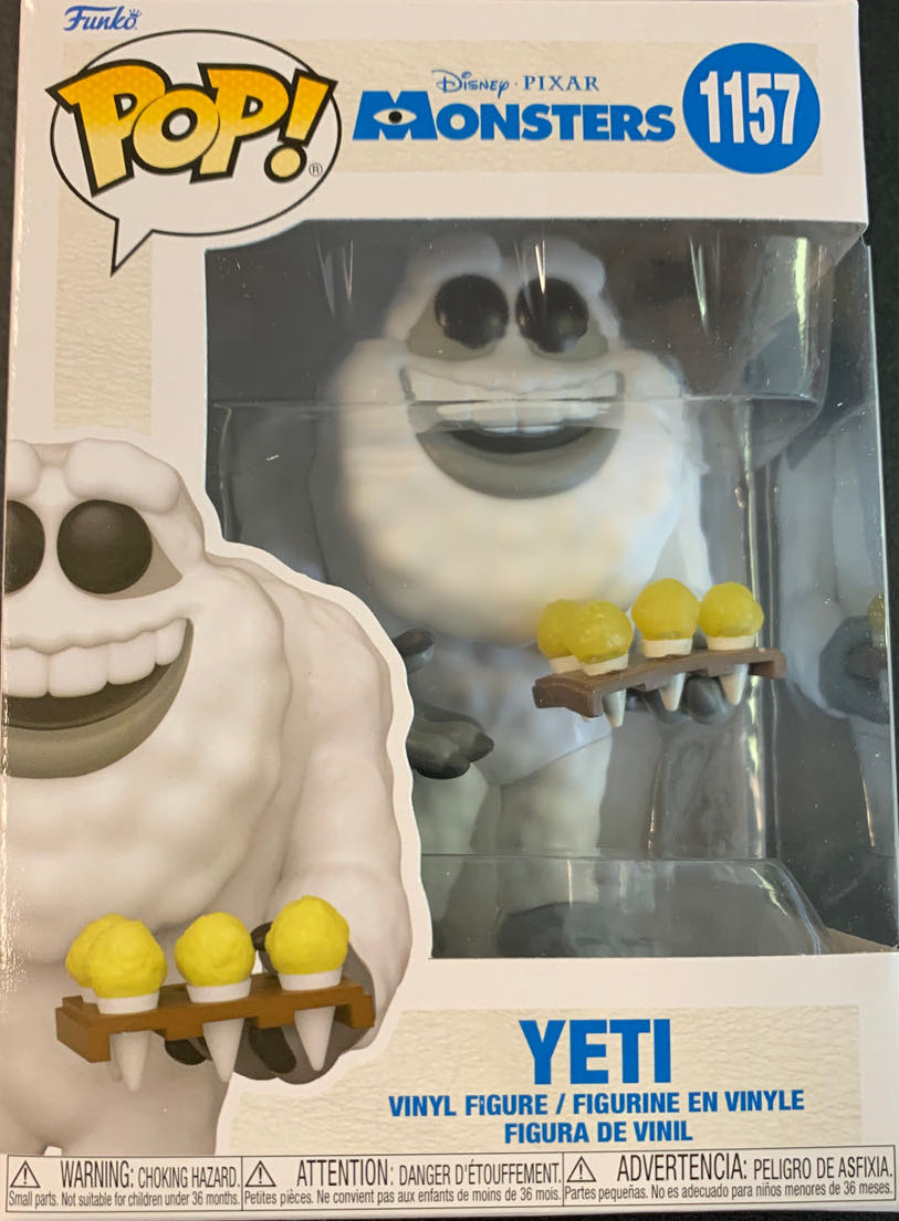 Monsters:  1157 Yeti - Monsters Inc. vinyl figure collectible [Barcode 889698577458] - Main Image 4