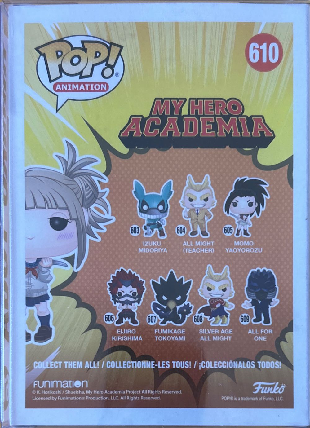 Himiko Toga - My Hero Academia vinyl figure collectible [Barcode 889698422758] - Main Image 3