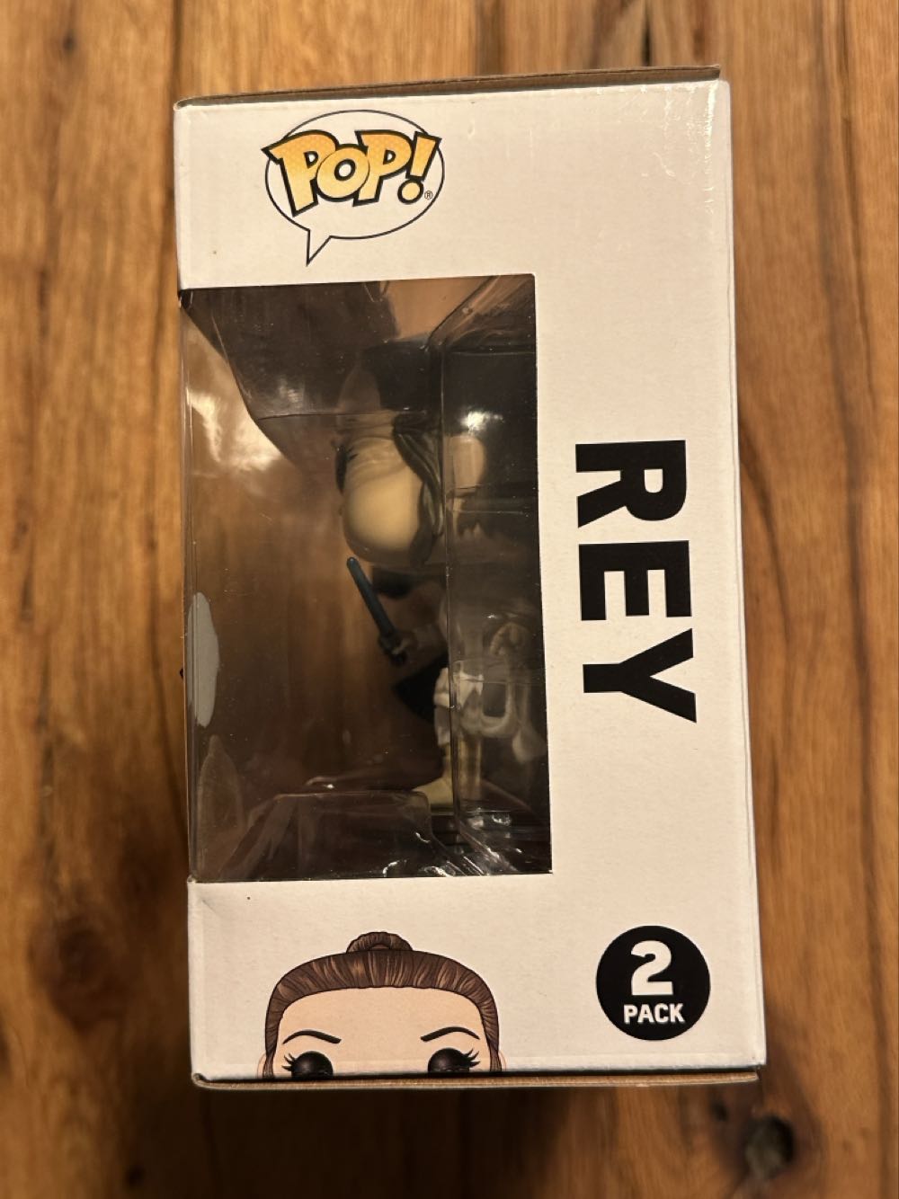 2- Pack Kayla Loren(Supreme Leader) & Rey - Star Wars vinyl figure collectible [Barcode 889698450355] - Main Image 3