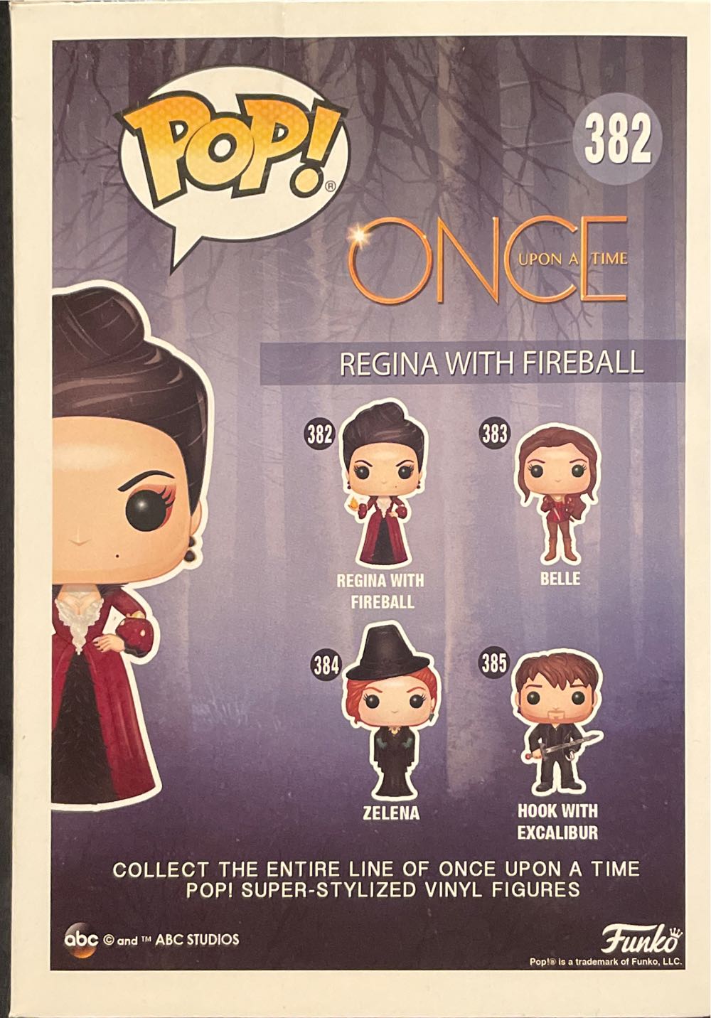 Regina (with Fireball) - Once Upon A Time vinyl figure collectible [Barcode 889698108461] - Main Image 2