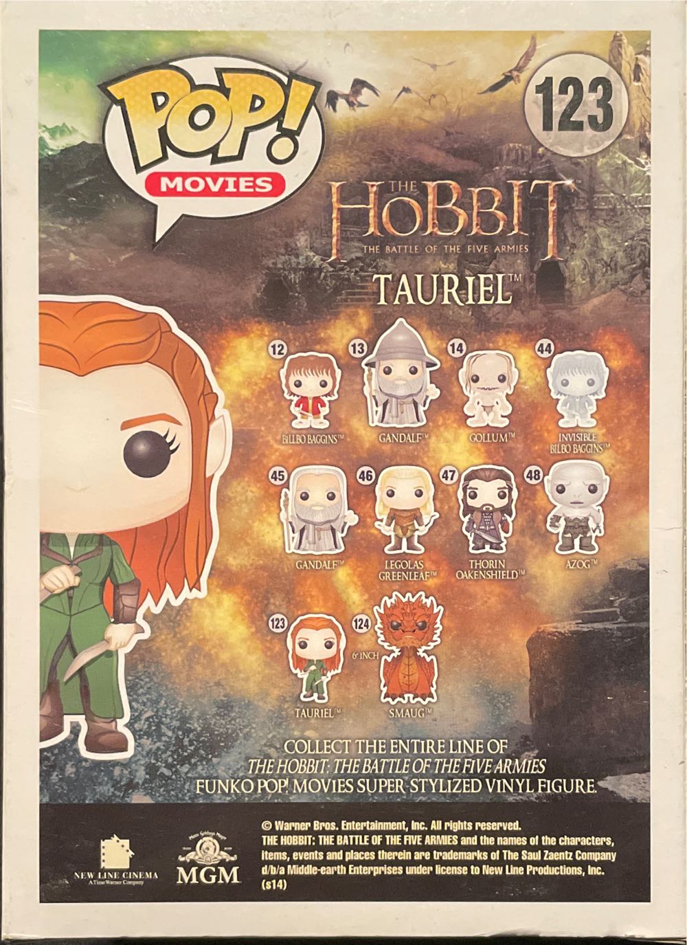 Tauriel - The Hobbit vinyl figure collectible [Barcode 849803041687] - Main Image 2