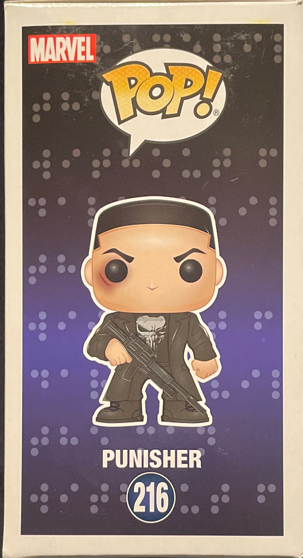 Marvel Punisher $80 (Autographed By Jon Bernthal ) - Marvel Universe vinyl figure collectible [Barcode 889698110921] - Main Image 4