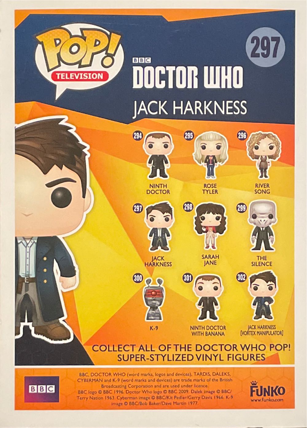 Jack Harkness - Doctor Who vinyl figure collectible [Barcode 849803062088] - Main Image 2