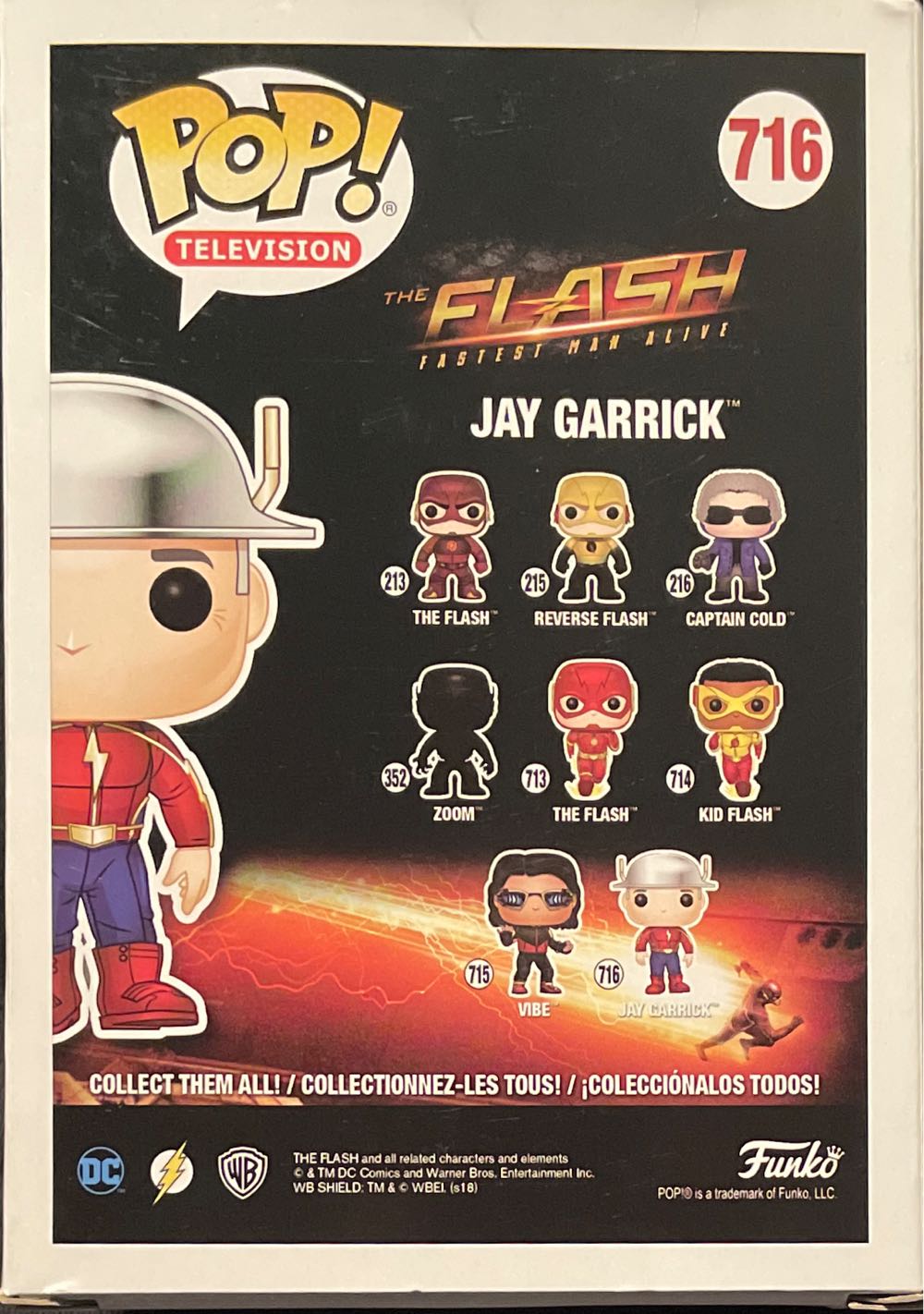 Jay Garrick - The Flash vinyl figure collectible [Barcode 889698339551] - Main Image 2