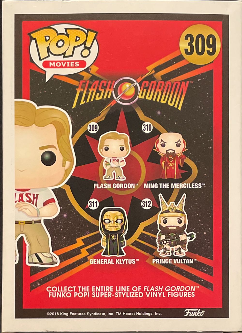Flash Gordon - Flash Gordon vinyl figure collectible [Barcode 849803088651] - Main Image 2