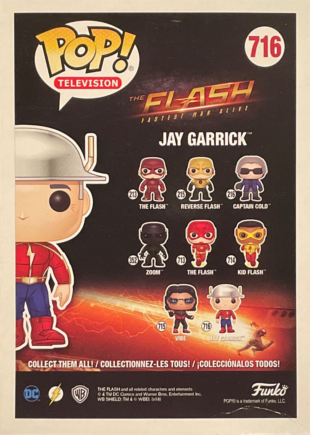 Jay Garrick - The Flash vinyl figure collectible [Barcode 889698339551] - Main Image 2