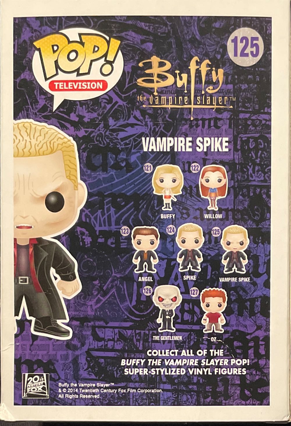 Vampire Spike - Buffy The Vampire Slayer vinyl figure collectible [Barcode 849803039868] - Main Image 2