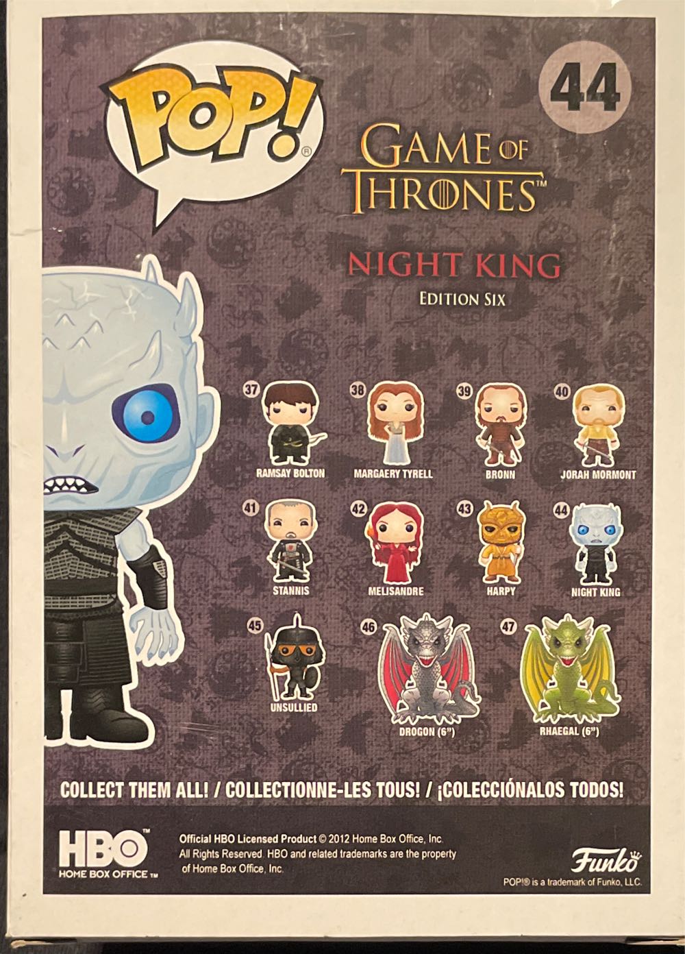 Night King - Games of Thrones vinyl figure collectible [Barcode 849803050689] - Main Image 2
