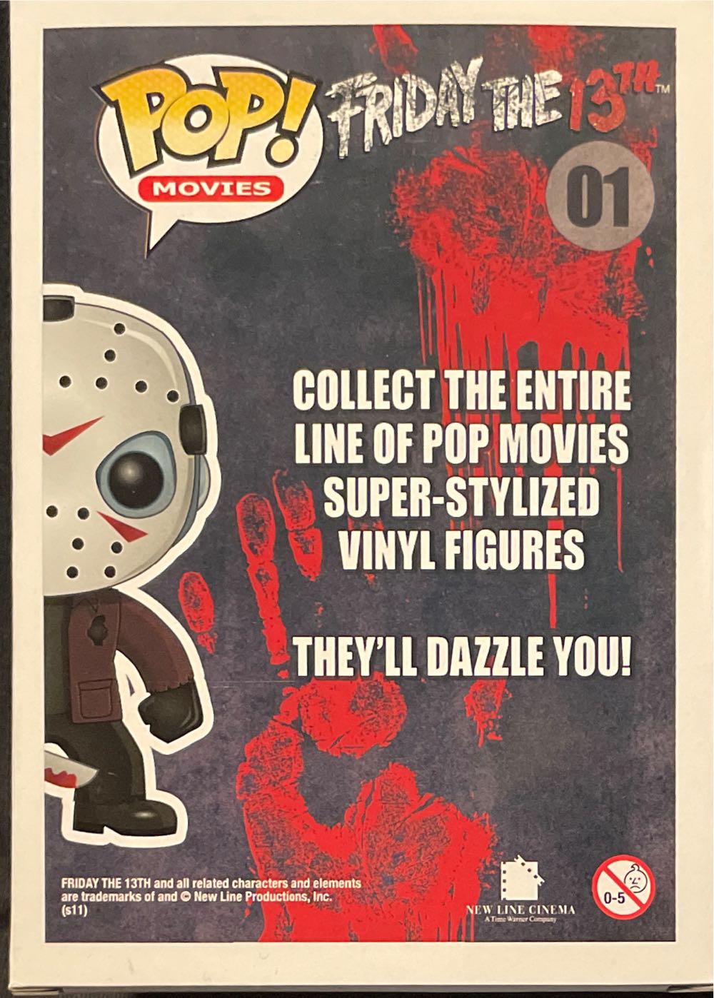 Jason Voorhees: 1 - Friday the 13th vinyl figure collectible [Barcode 830395022925] - Main Image 2