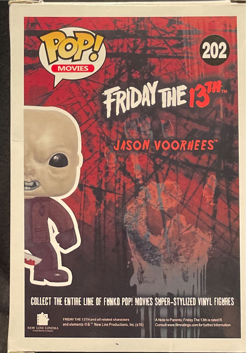 Jason Voorhees (Unmasked) - Friday the 13th vinyl figure collectible [Barcode 849803056056] - Main Image 2