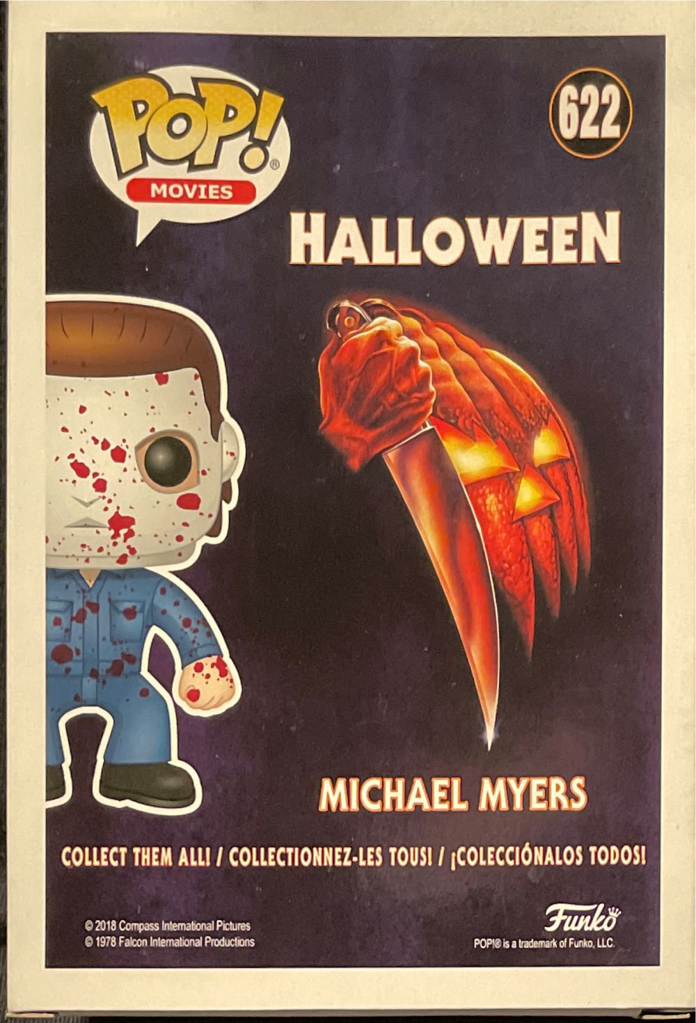 Michael Myers (Bloody) - Halloween vinyl figure collectible [Barcode 889698336109] - Main Image 2