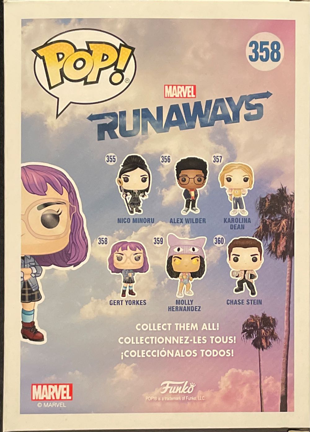Gert Yorkes - Runaways vinyl figure collectible [Barcode 889698326681] - Main Image 2