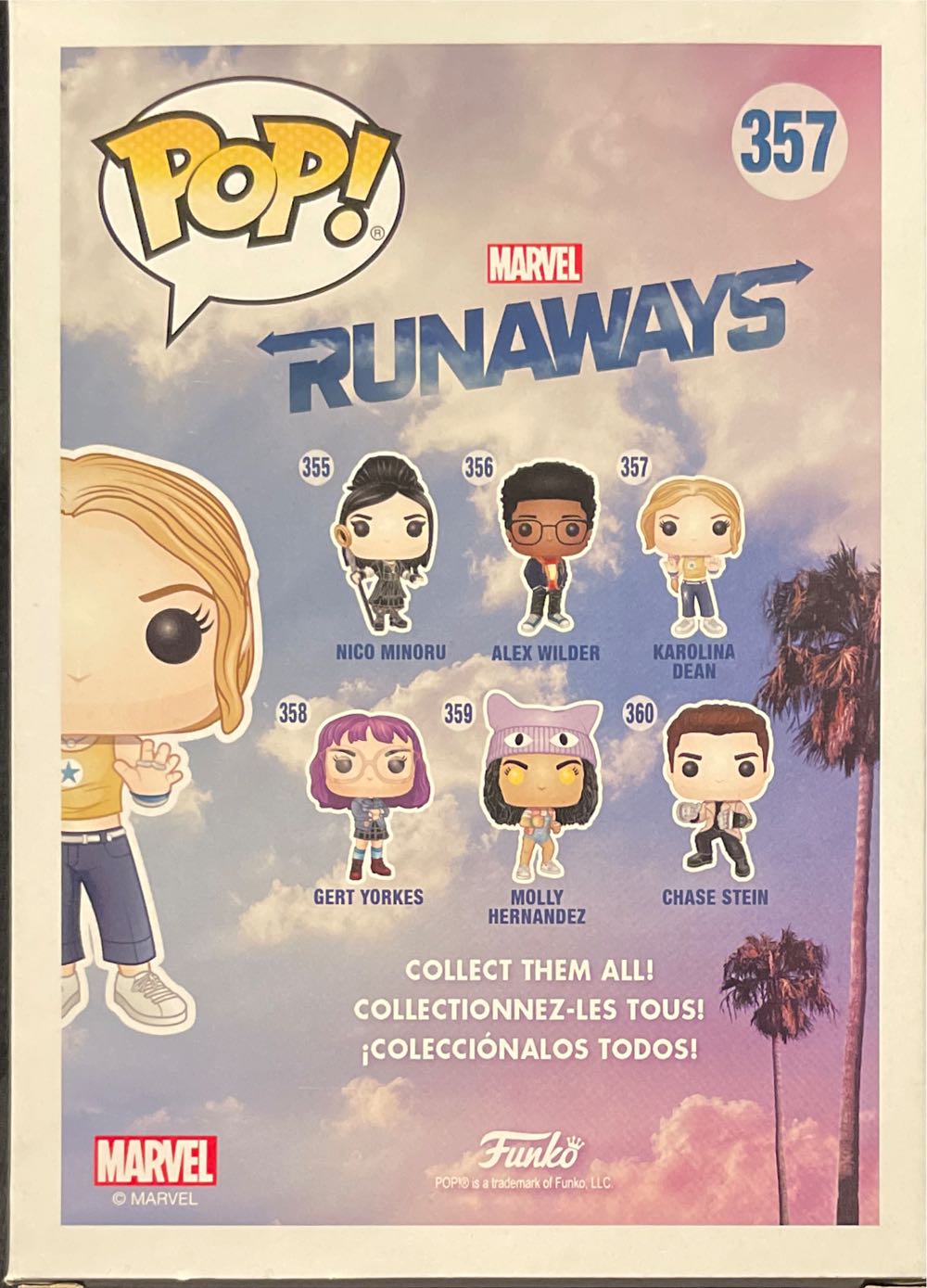 Karolina Dean - Runaways vinyl figure collectible [Barcode 889698326667] - Main Image 2
