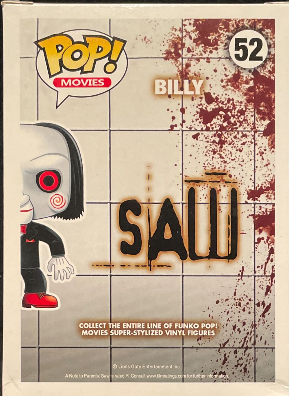 Saw: Billy - Saw vinyl figure collectible [Barcode 830395033655] - Main Image 2