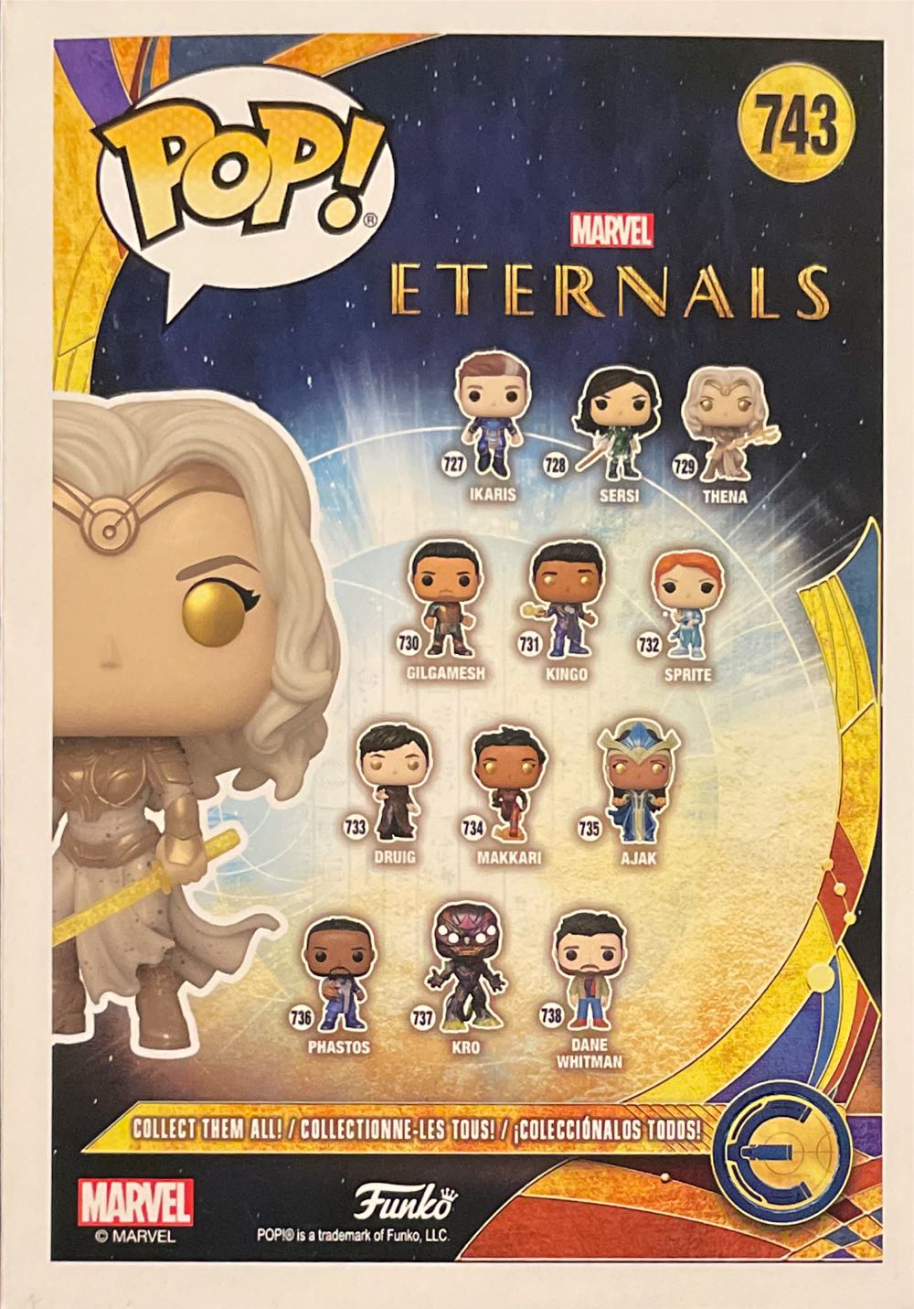 Thena - Marvel Universe vinyl figure collectible [Barcode 889698505673] - Main Image 2