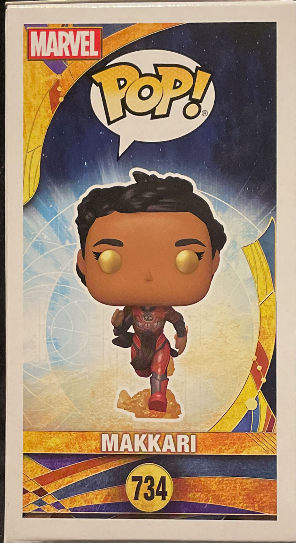 Makkari # 734 Eternals - Marvel Universe vinyl figure collectible [Barcode 889698497145] - Main Image 4