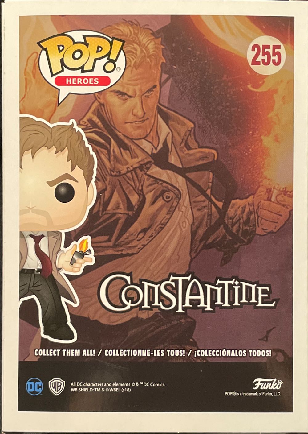 Constantine - DC: Superheroes vinyl figure collectible [Barcode 889698346979] - Main Image 2