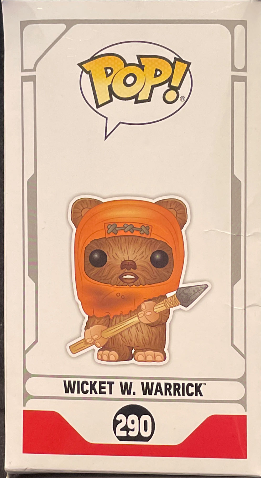 # 290 Wicket W. Warrick - Star Wars vinyl figure collectible [Barcode 889698375252] - Main Image 4