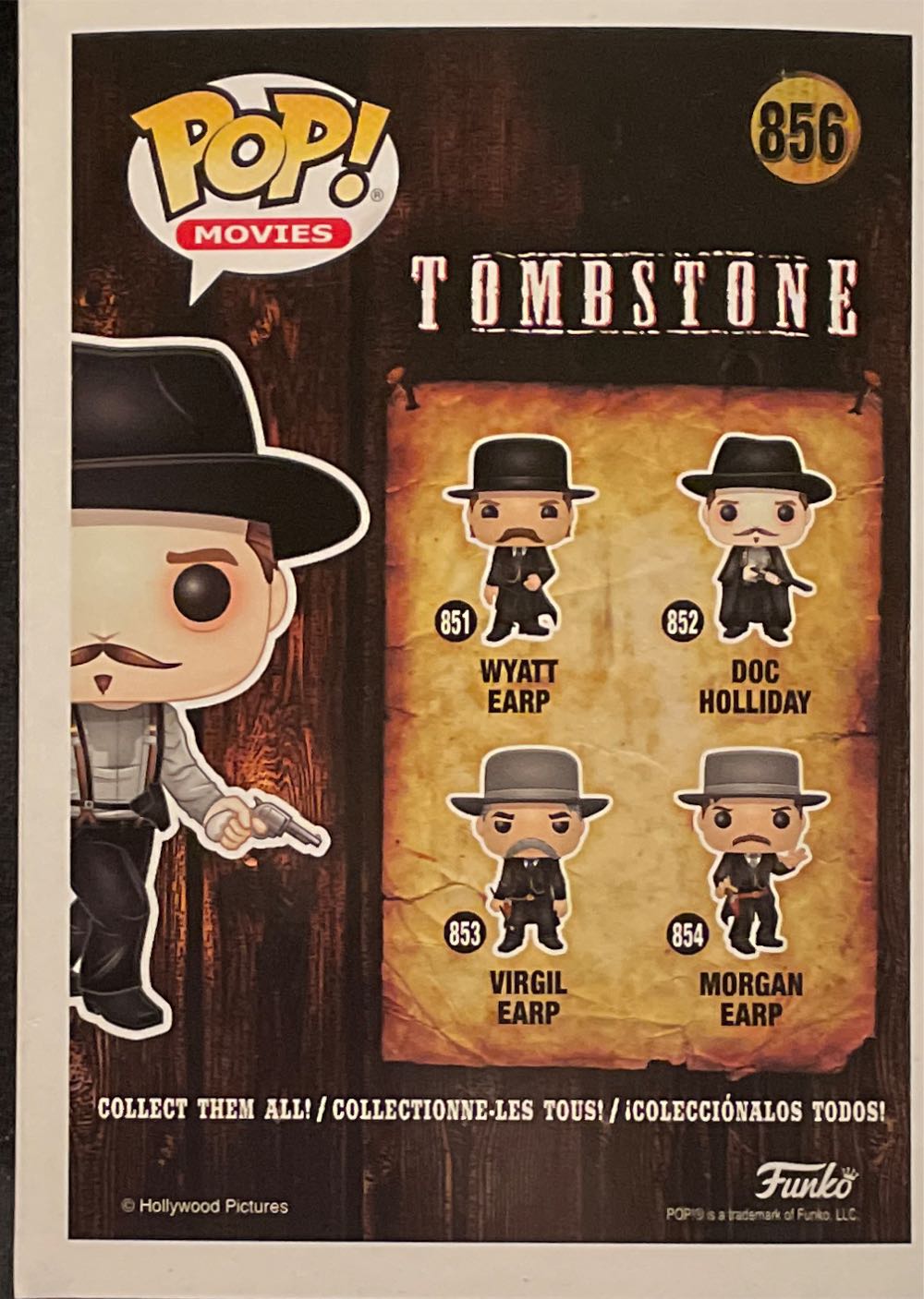 Doc Holliday (2 Guns)  vinyl figure collectible [Barcode 889698453745] - Main Image 2