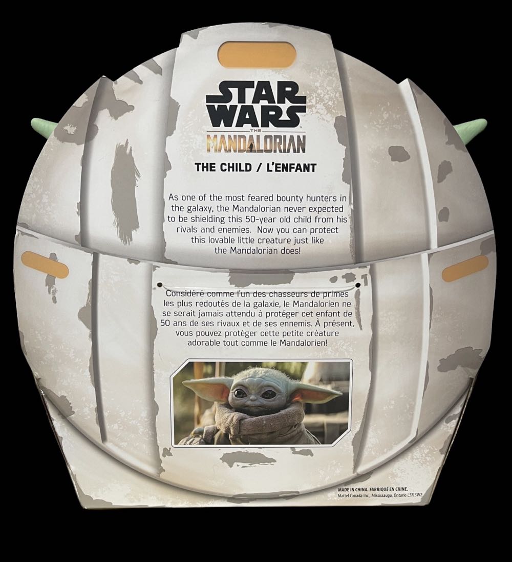 Baby Yoda-Star Wars Mandalorian Baby Yoda Doll Mattel Gwd85 Mattel Grogu - Star Wars vinyl figure collectible [Barcode 887961938814] - Main Image 2