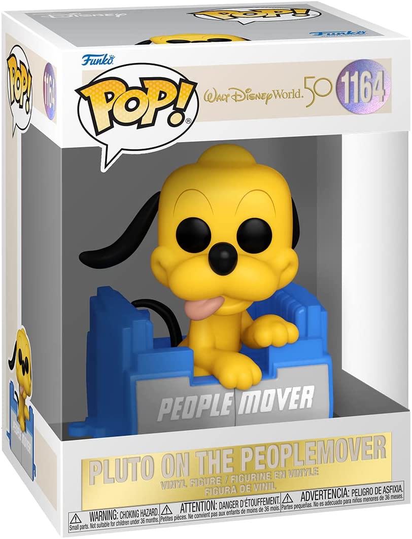 PLUTO ON THE PEOPLEMOVER 1164 (Walt Disney World 50) Funko Pop - Disney Parks vinyl figure collectible [Barcode 889698595094] - Main Image 2