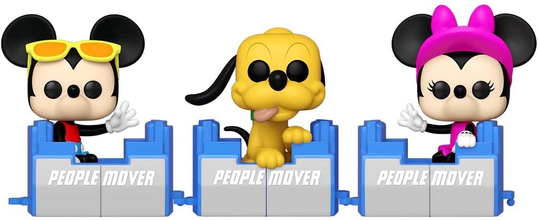 PLUTO ON THE PEOPLEMOVER 1164 (Walt Disney World 50) Funko Pop - Disney Parks vinyl figure collectible [Barcode 889698595094] - Main Image 3