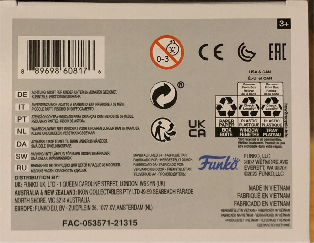 Boba Fett 462 - Star Wars: Book of Boba Fett vinyl figure collectible [Barcode 889698608176] - Main Image 3