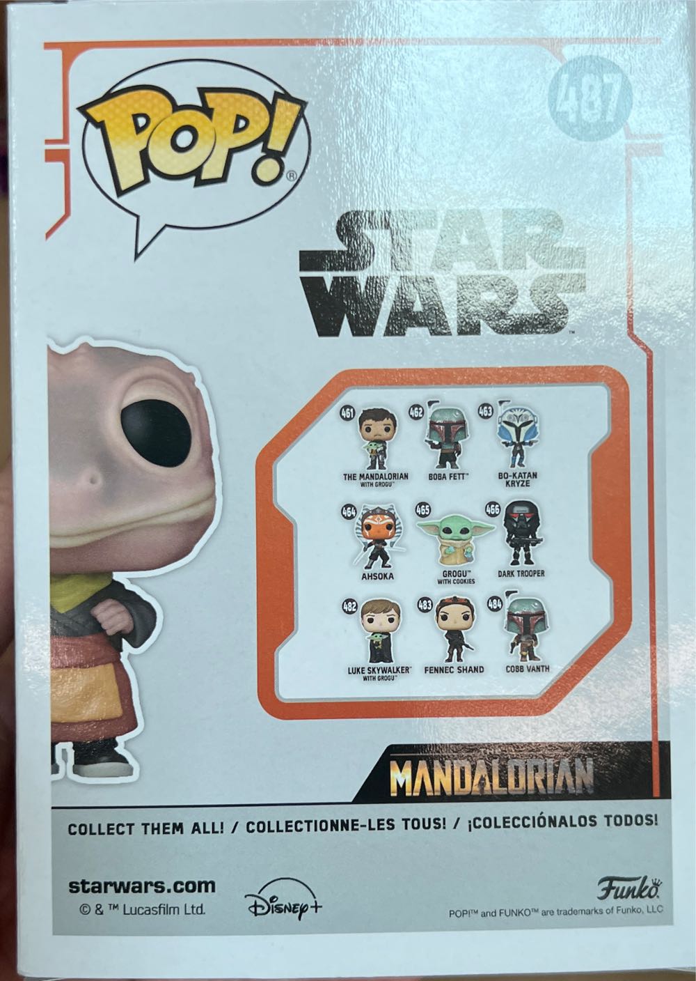 Frog Lady - Star Wars vinyl figure collectible [Barcode 889698545303] - Main Image 2