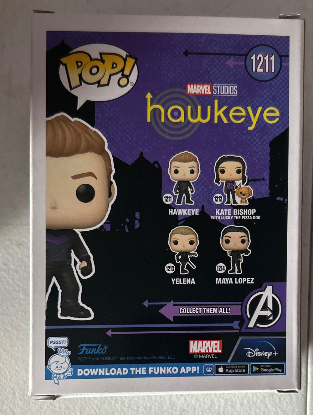 HAWKEYE: HAWKEYE - Avengers vinyl figure collectible [Barcode 889698594806] - Main Image 3