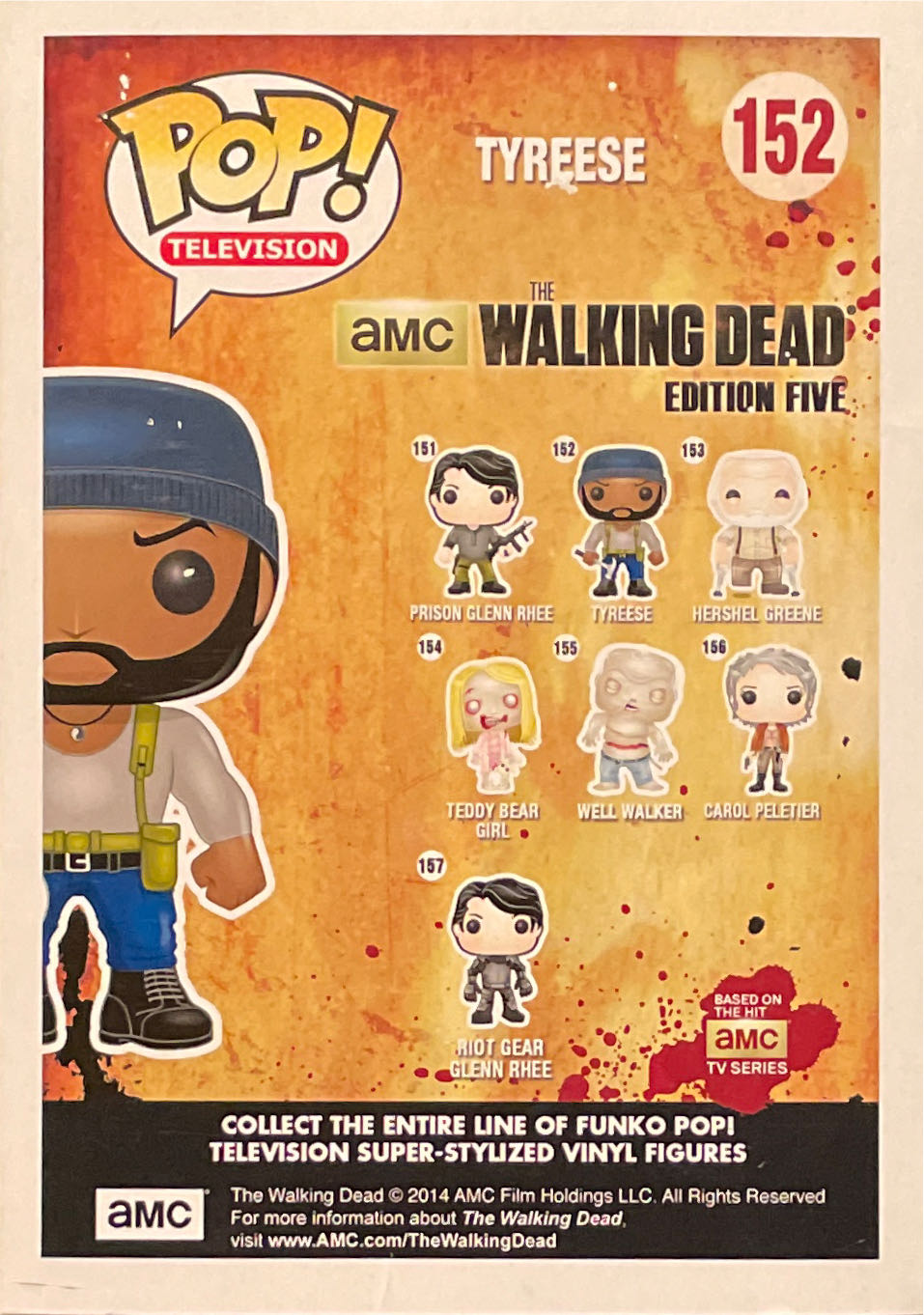 Tyreese - The Walking Dead vinyl figure collectible [Barcode 849803042424] - Main Image 2