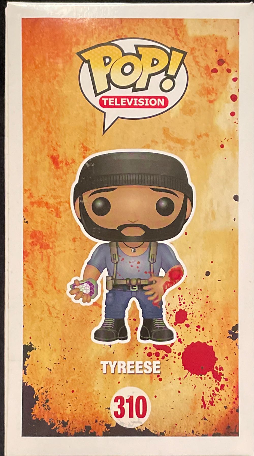 Tyrese (Bloody) - The Walking Dead vinyl figure collectible [Barcode 849803061197] - Main Image 4