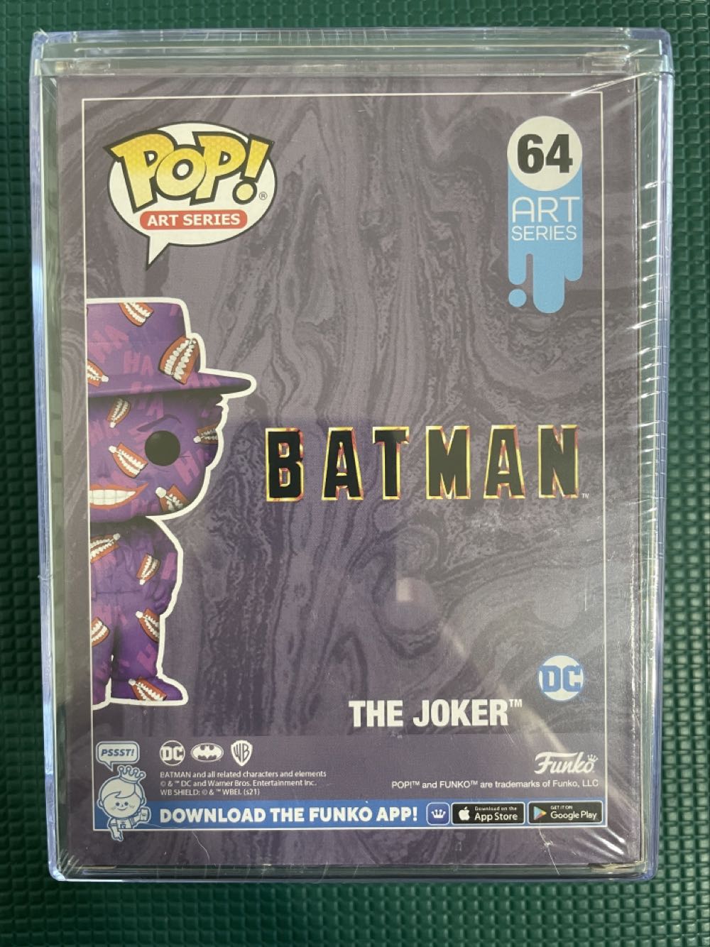 Funko Pop! Art Series Batman: The Joker # 64 - Batman vinyl figure collectible [Barcode 889698601030] - Main Image 3