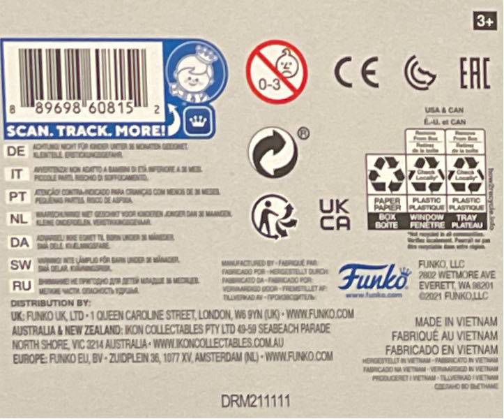 1197 Kirk and Spock (From The Wrath of Khan) - Star Trek vinyl figure collectible [Barcode 889698608152] - Main Image 4